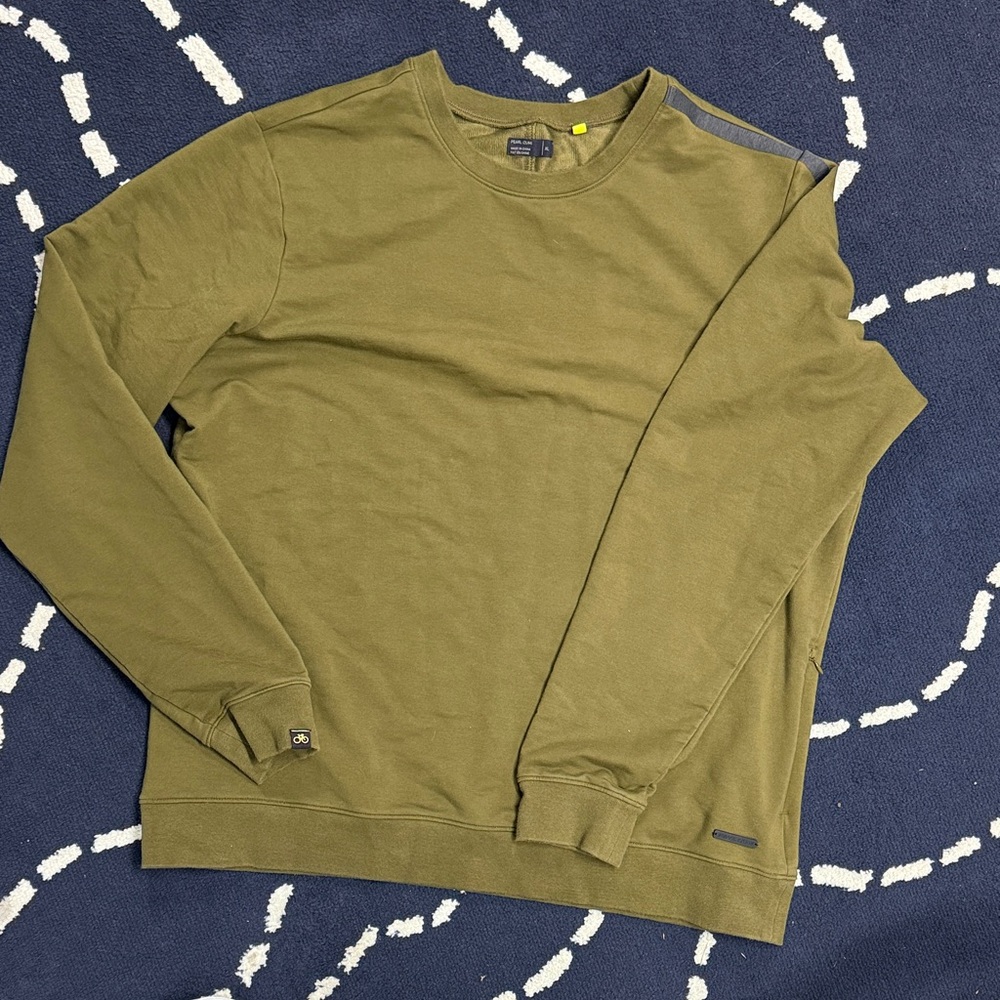 Pearl Izumi Men's Olive Crewneck Sweater
